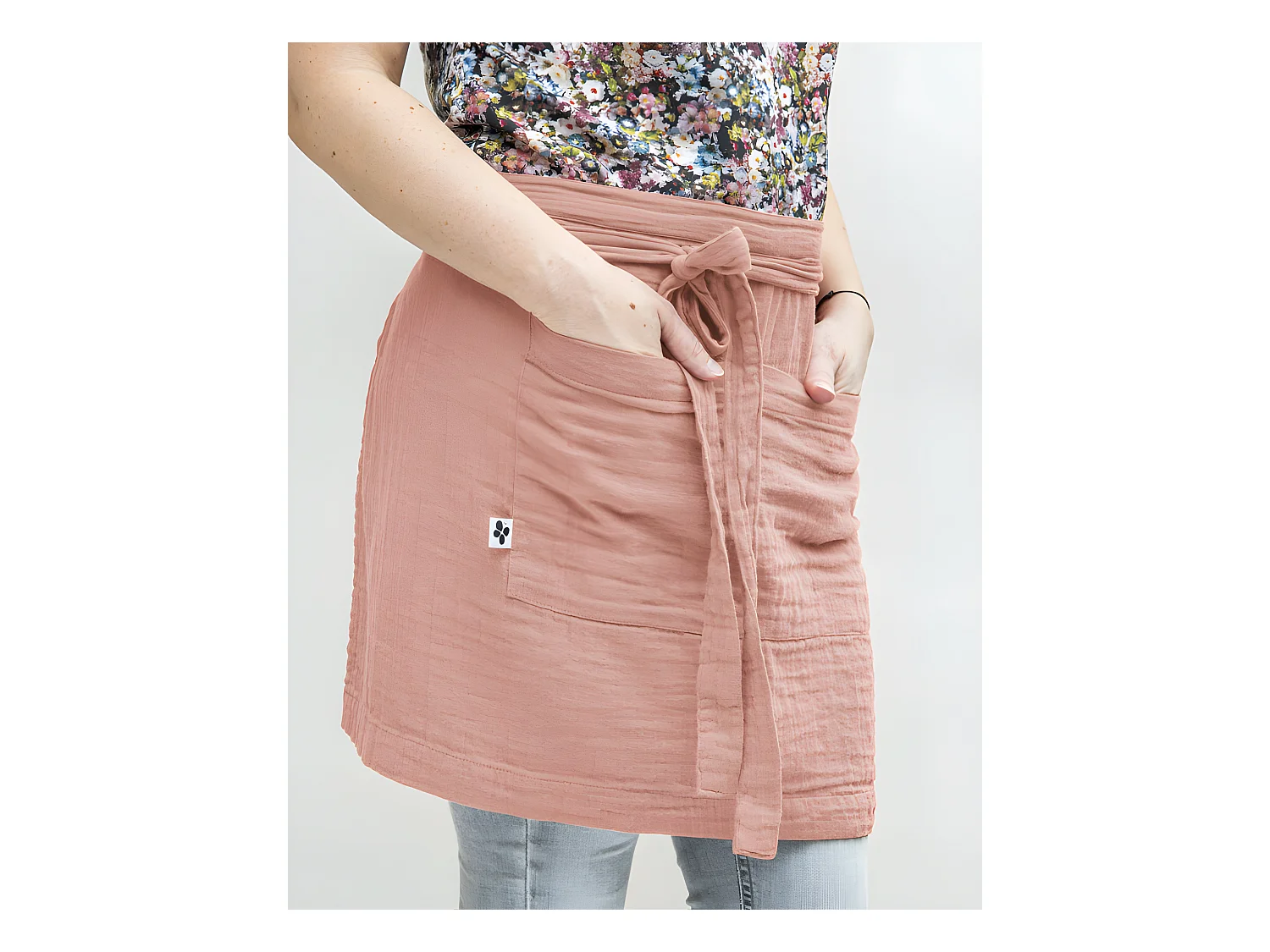 Tablier de Chef "Gaïa" 45 x 80 cm "Gaze de Coton"