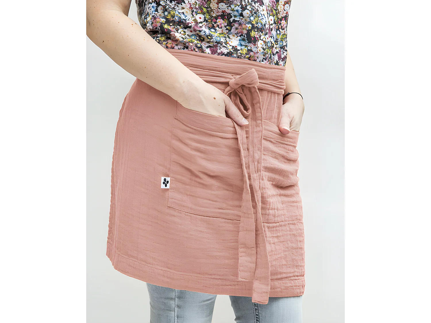 Tablier de Chef "Gaïa" 45 x 80 cm "Gaze de Coton"