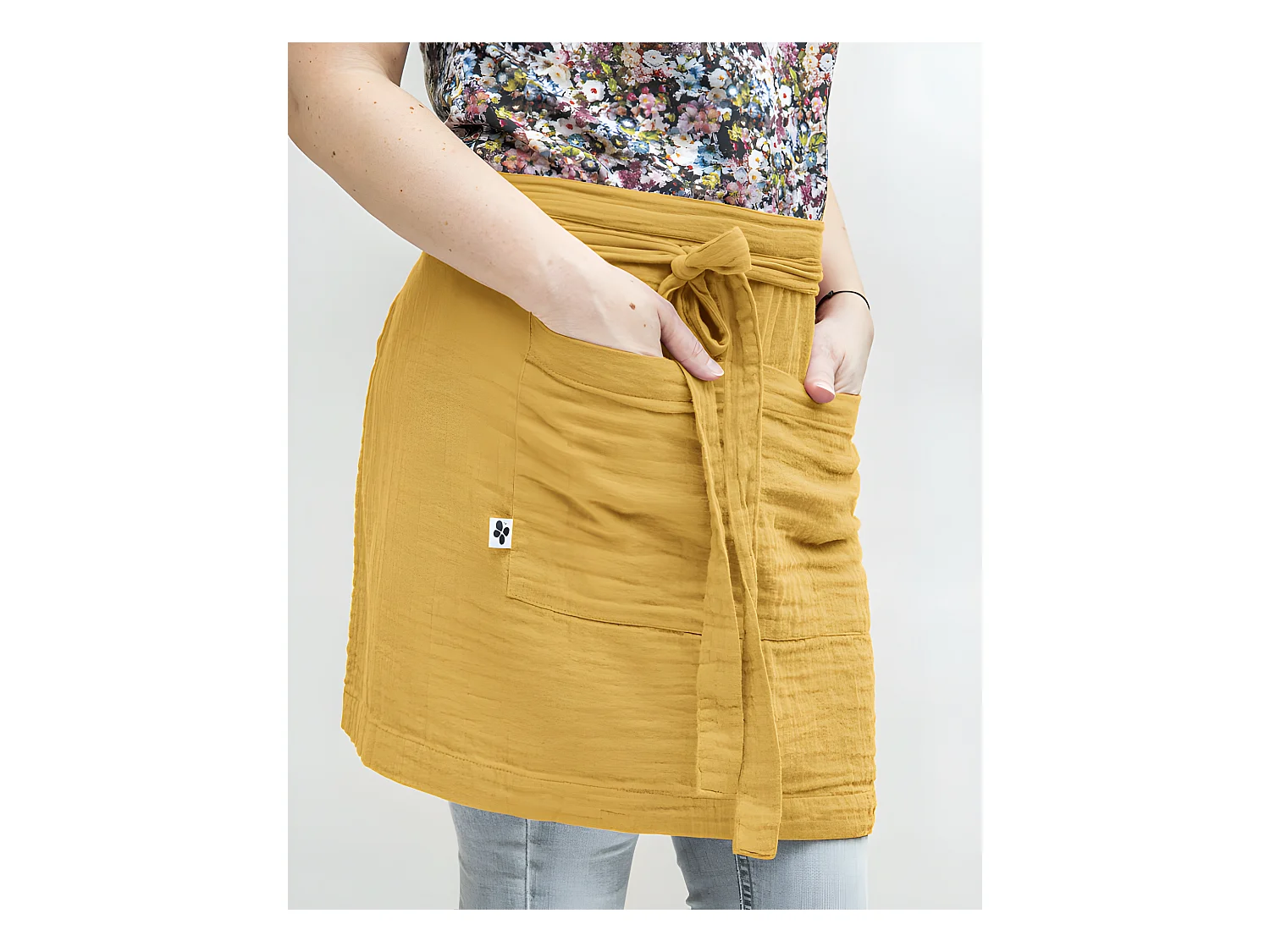 Tablier de Chef "Gaïa" 45 x 80 cm "Gaze de Coton"