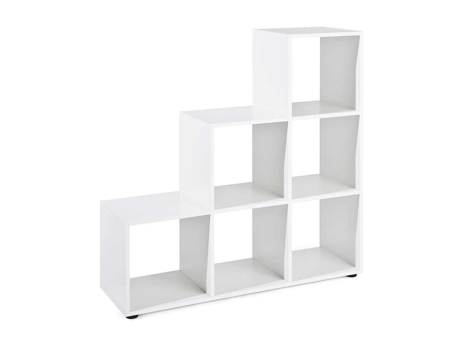 Étagère 6 Compartiments "Kase" 109cm Blanc