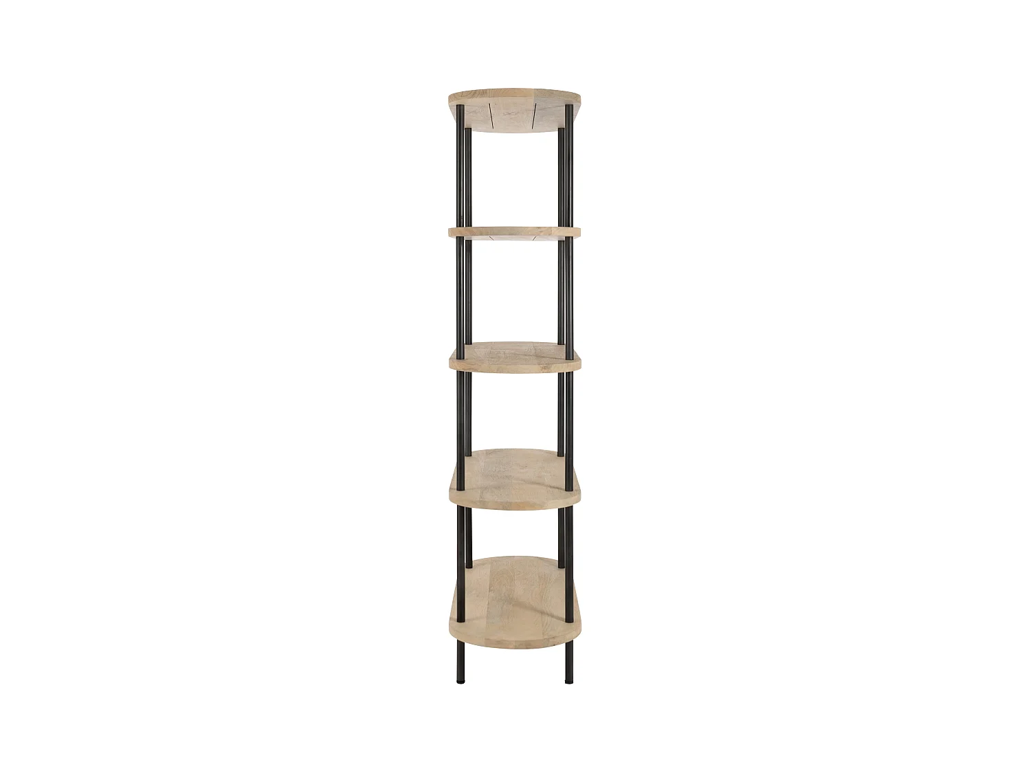 Étagère 5 Niveaux en Bois "Eli" 176cm Naturel