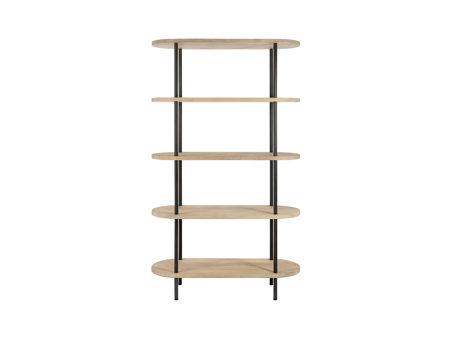 Étagère 5 Niveaux en Bois "Eli" 176cm Naturel