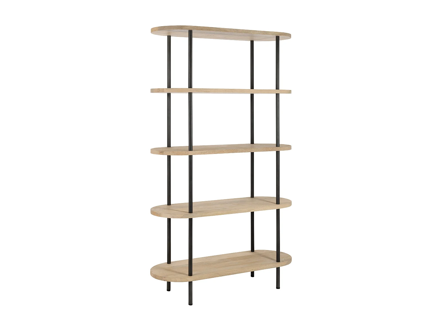 Étagère 5 Niveaux en Bois "Eli" 176cm Naturel