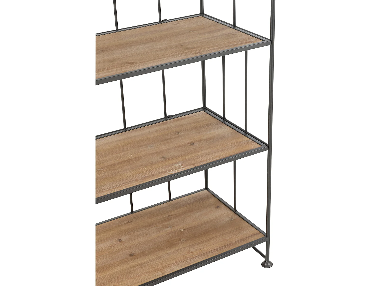 Lot de 2 Étagères Déco "Carambo" 182cm Marron