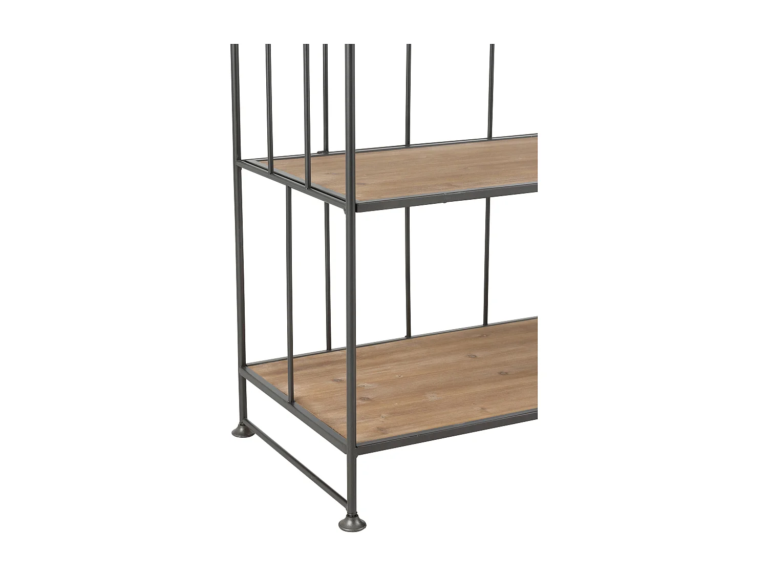 Lot de 2 Étagères Déco "Carambo" 182cm Marron