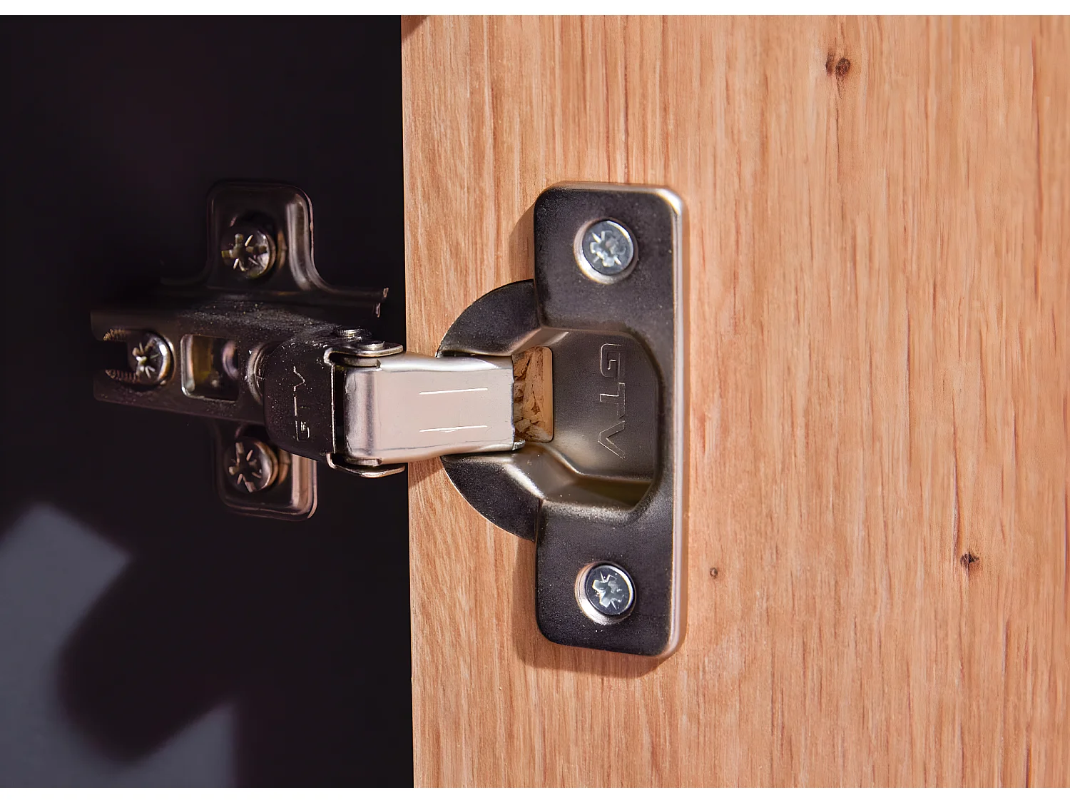 Pepeto Regal 5 Türen, 5 Ablagen grau, Artisan Eiche dekor.