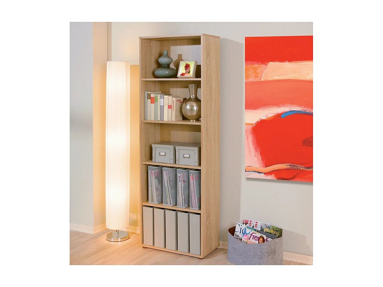 Étagère 5 Niveaux "Delnice" 180cm Chêne Sonoma