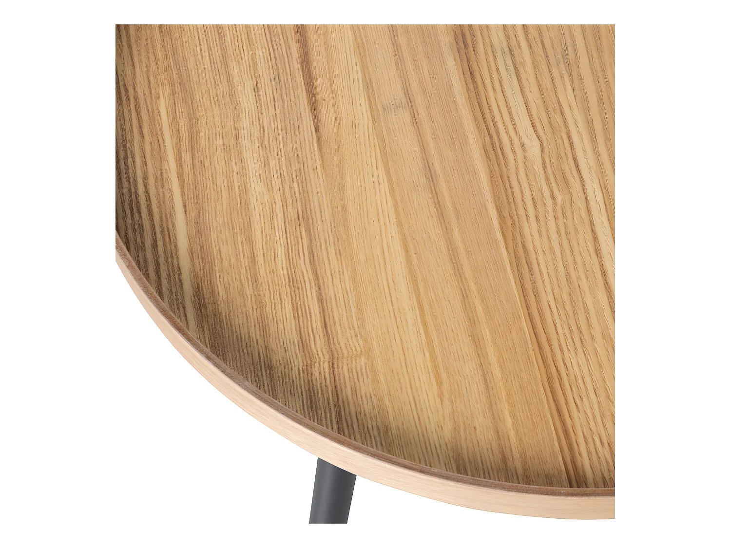 Mesa - Table d'appoint ronde en bois ø45cm - Bois clair