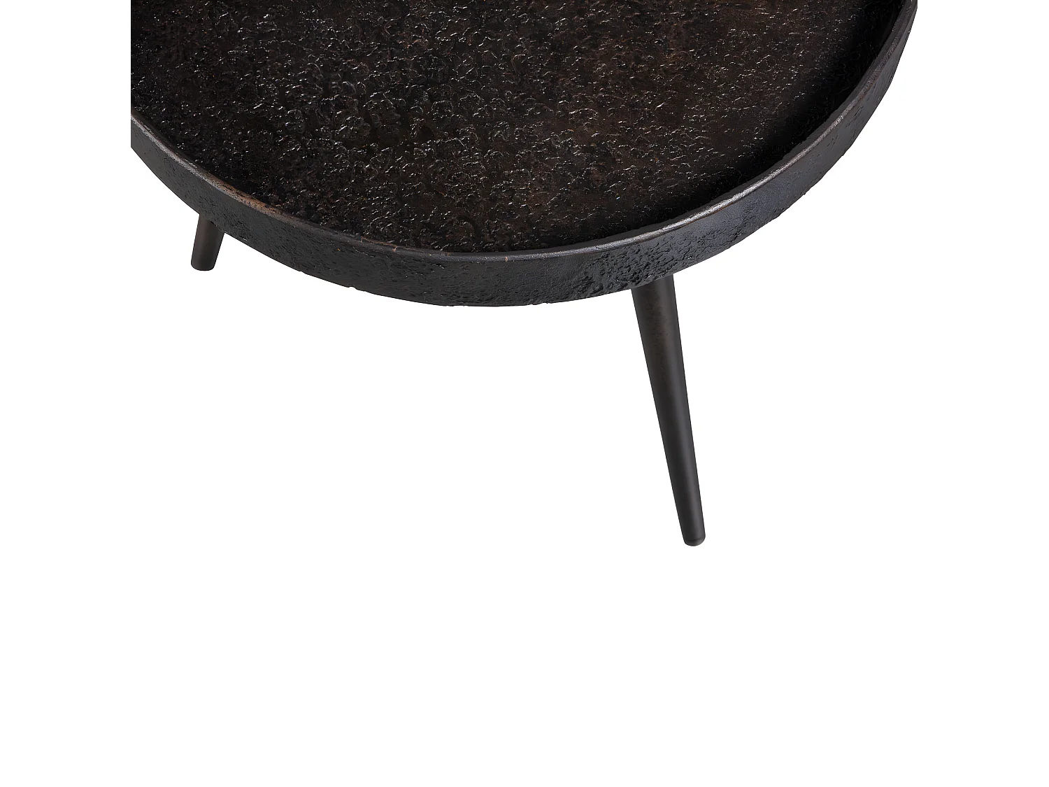 Bounds - Table d'appoint ronde ø41cm - Laiton