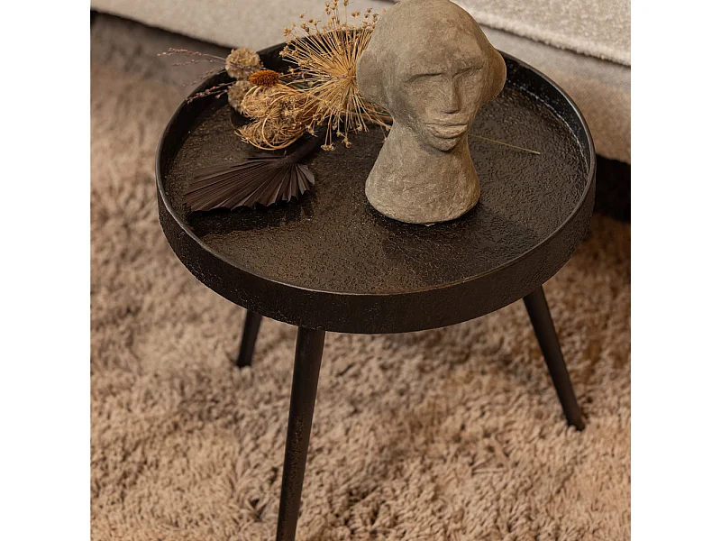 Bounds - Table d'appoint ronde ø41cm - Laiton