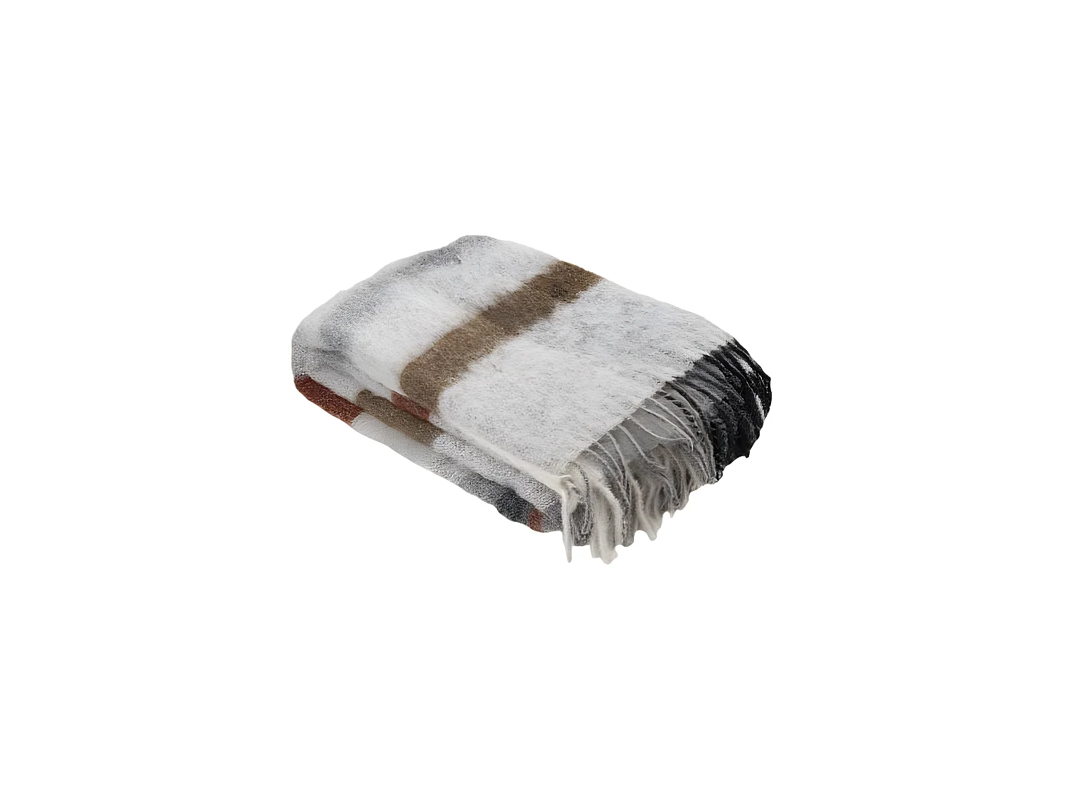 Plaid Alpaga Mohair Laine & Polyamide "Iseo" 130 x 180 cm Toison d'or