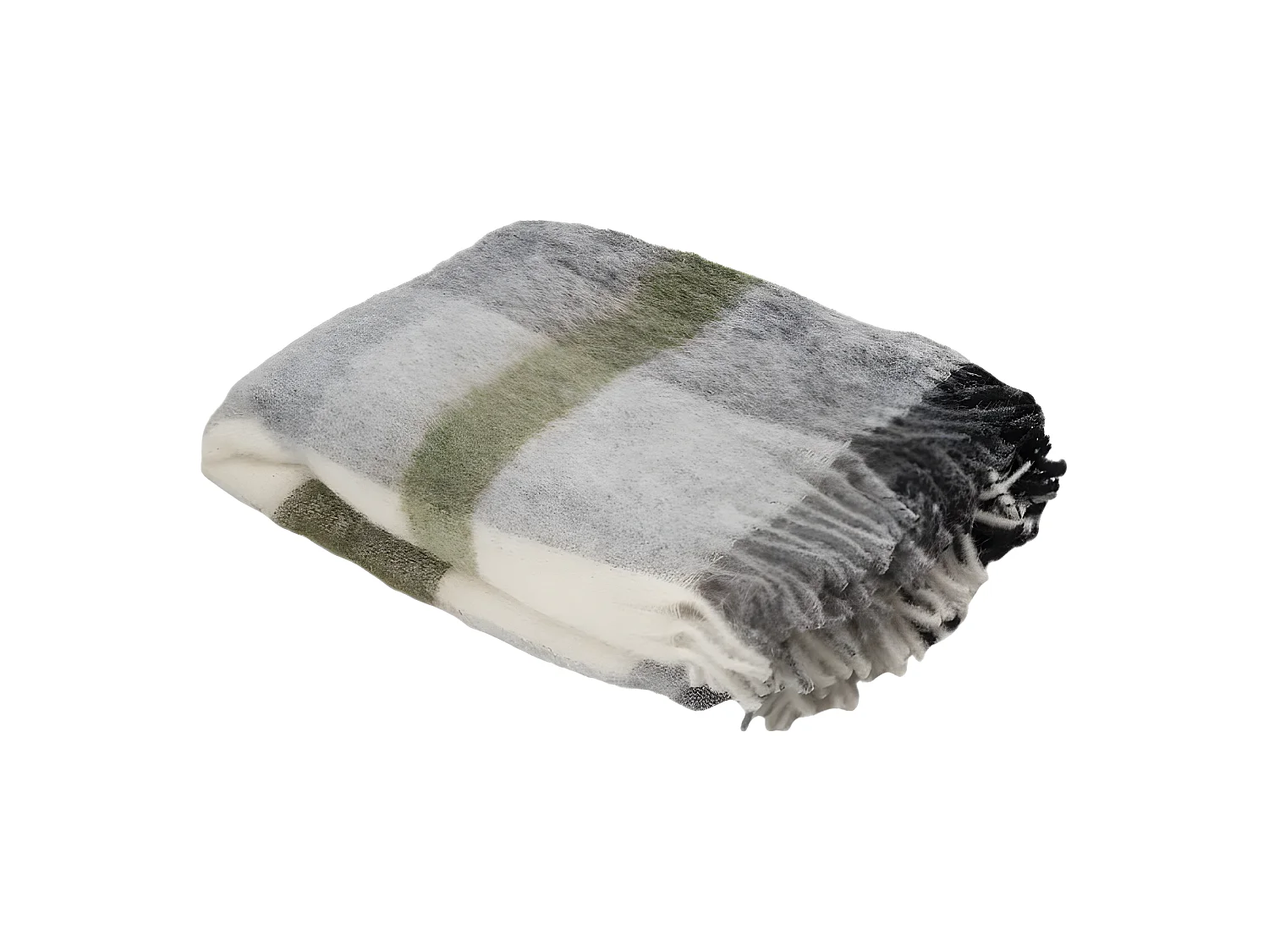 Plaid Alpaga Mohair Laine & Polyamide "Iseo" 130 x 180 cm Toison d'or