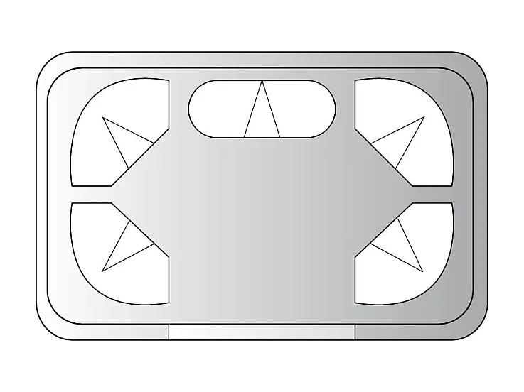 Baño de vapor 6 plazas VENUS