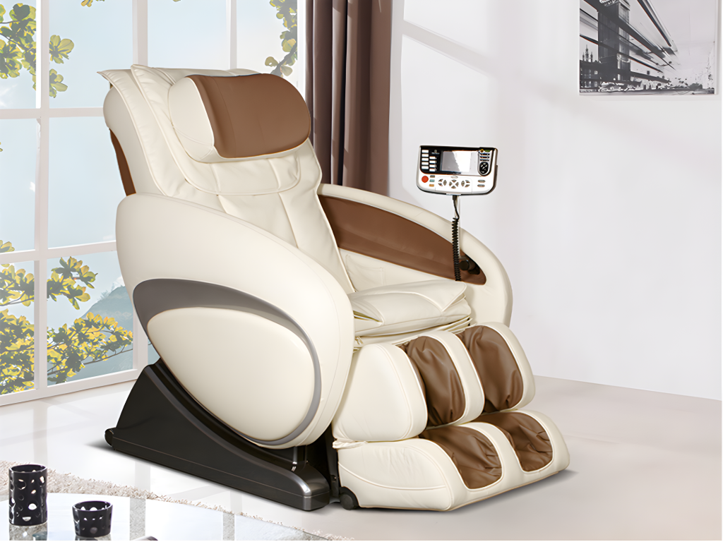 Massagesessel Moon - Zero Gravity Technik - Beige