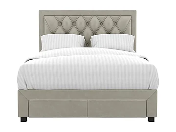 Letto in velluto