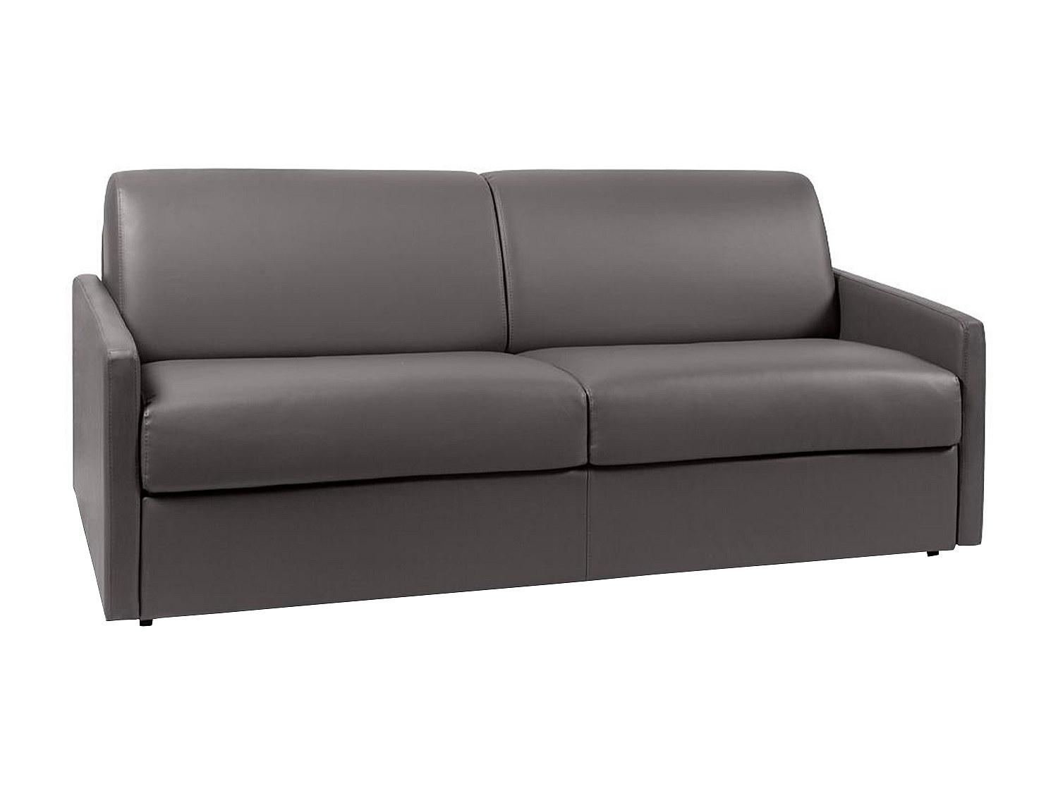 Schlafsofa 4-Sitzer - Liegefläche: 160 cm - Matratzenhöhe: 14 cm - Grau - CALIFE