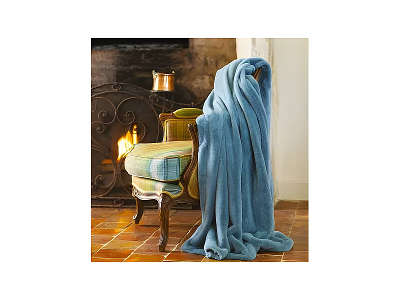 Plaid imitation fourrure "Mellow" 150 x 200 cm Toison d'or