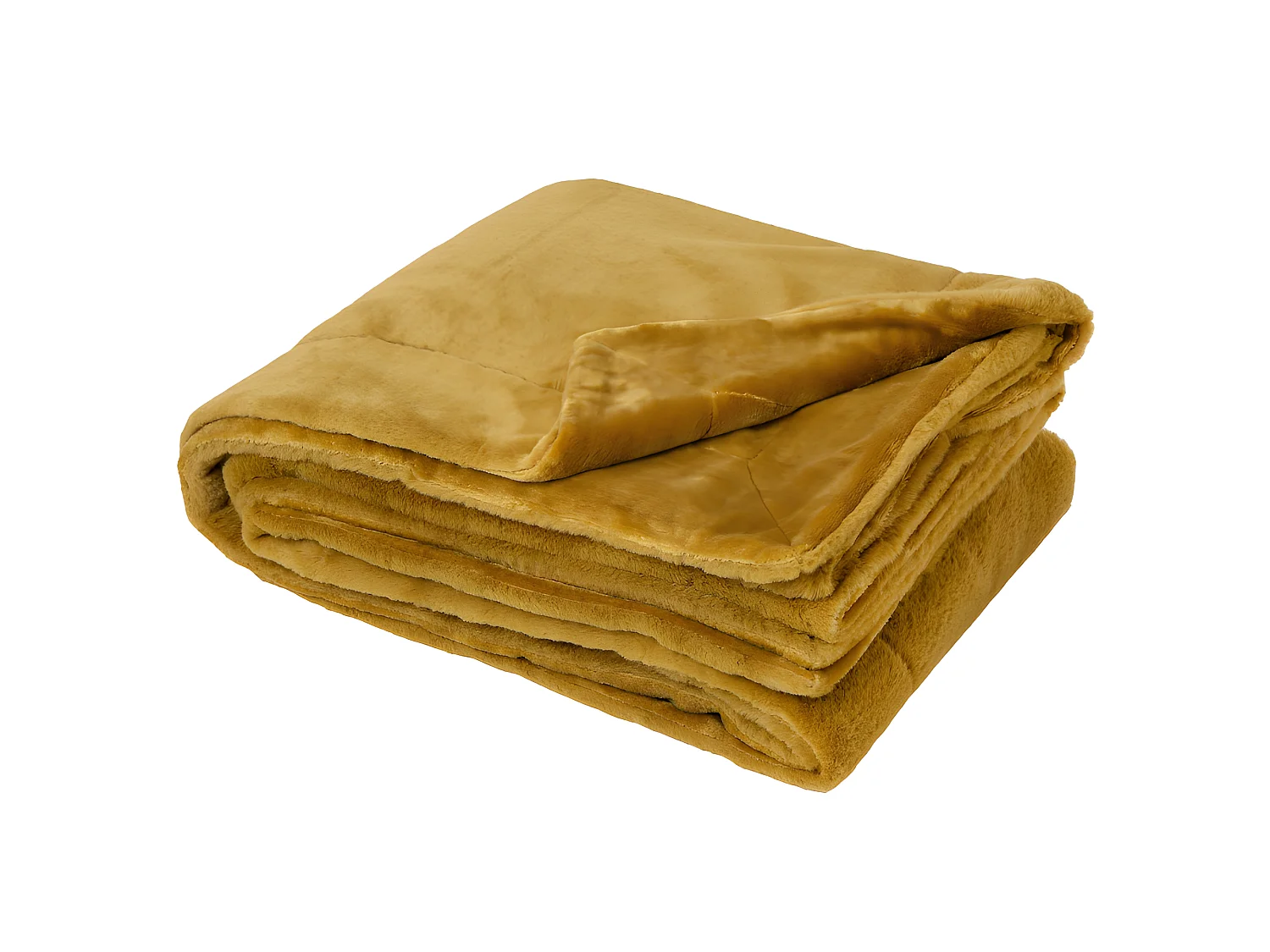 Plaid imitation fourrure "Mellow" 150 x 200 cm Toison d'or