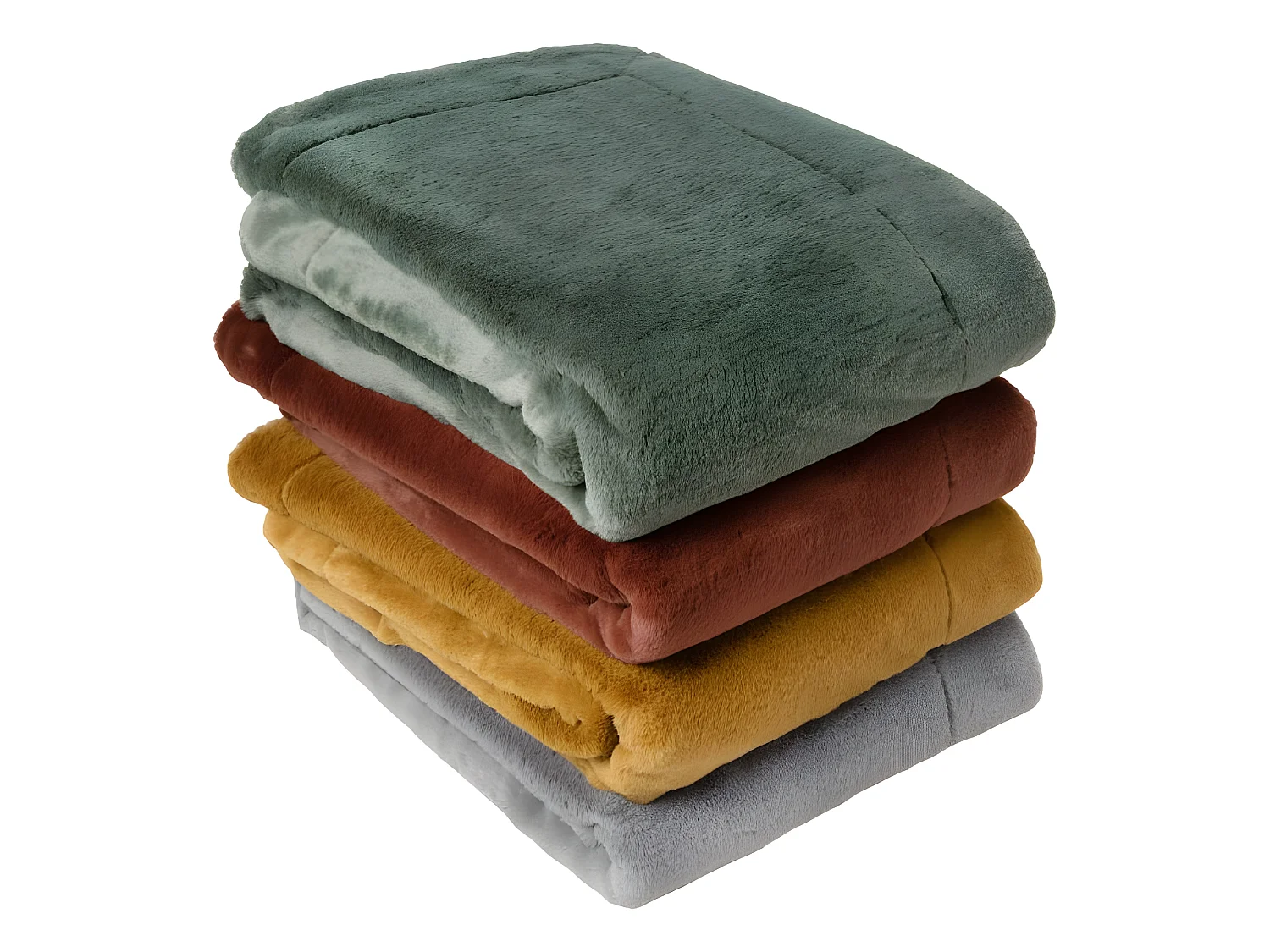 Plaid imitation fourrure "Mellow" 150 x 200 cm Toison d'or