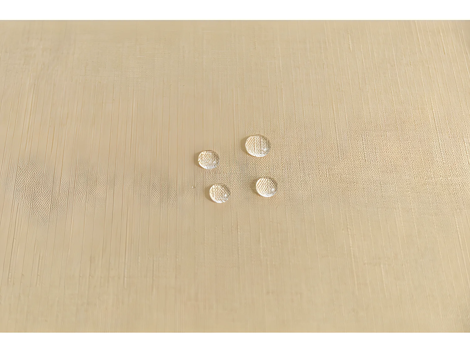 Nappe antitache unie Beige rectangulaire 145 x 240 cm