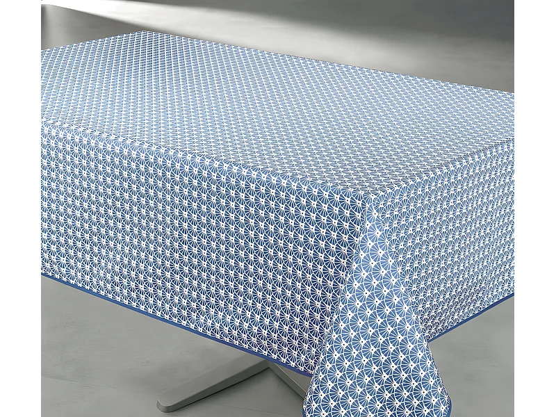 Nappe antitache imprimée Manon rectangulaire 145 x 240 cm