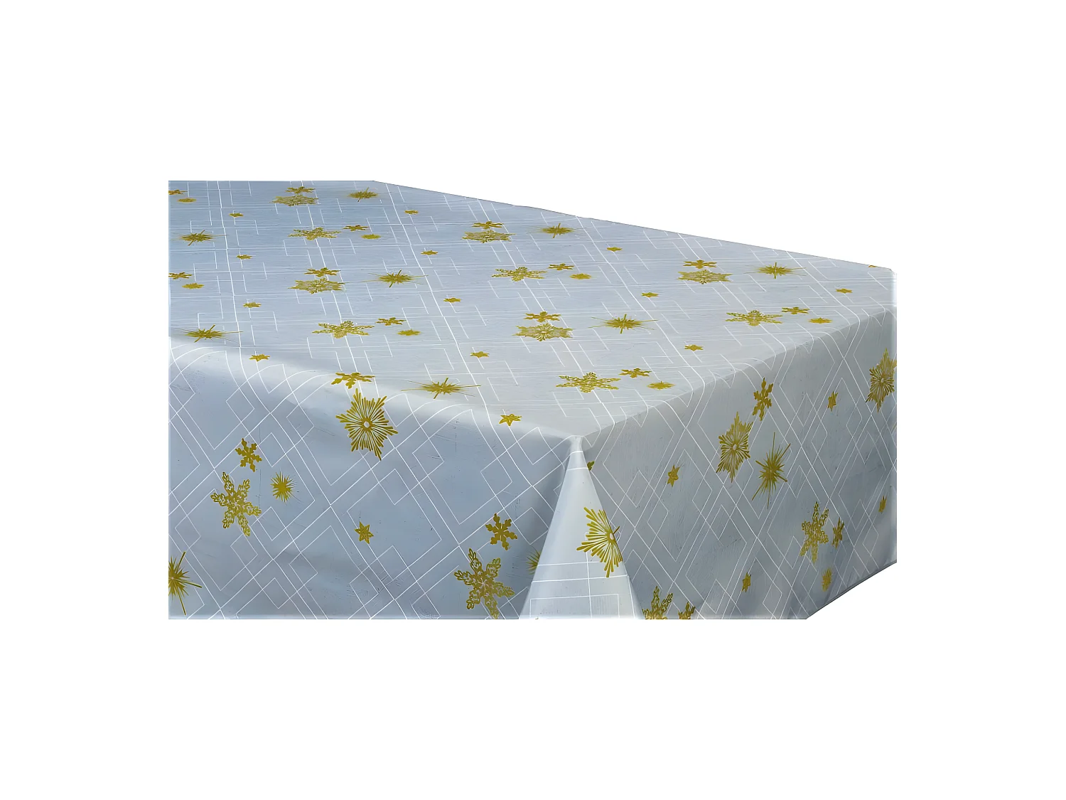 Nappe anti tache rectangulaire "Reveillon" 145 x 300 cm (8 à 12 couverts)