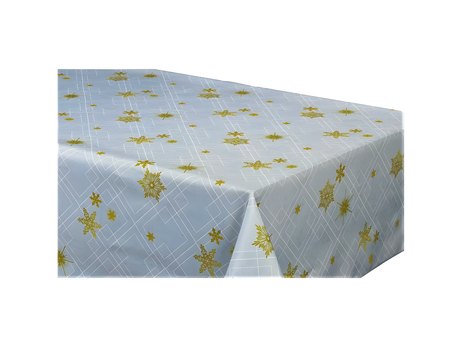 Nappe anti tache rectangulaire "Reveillon" 145 x 300 cm (8 à 12 couverts)