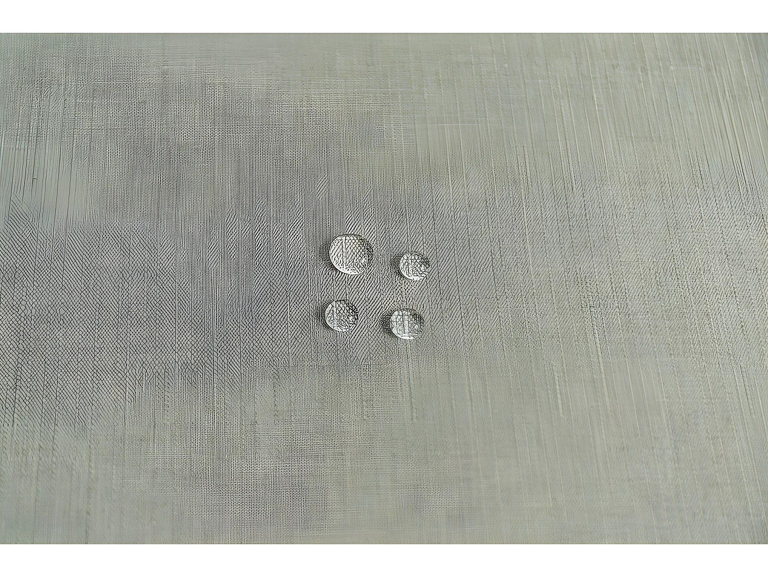 Nappe antitache unie perle ronde 160 cm