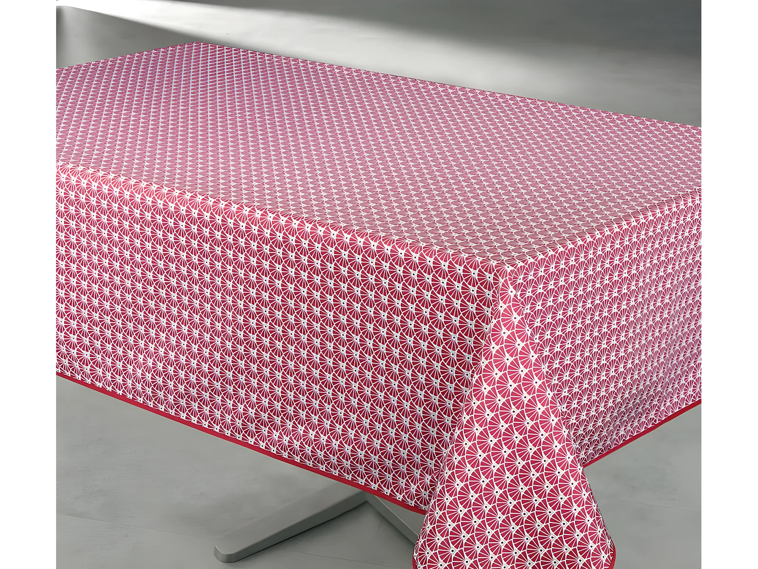 Nappe antitache imprimée Manon rectangulaire 145 x 240 cm