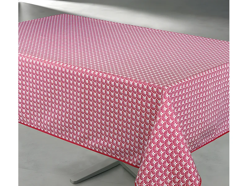 Nappe antitache imprimée Manon rectangulaire 145 x 240 cm
