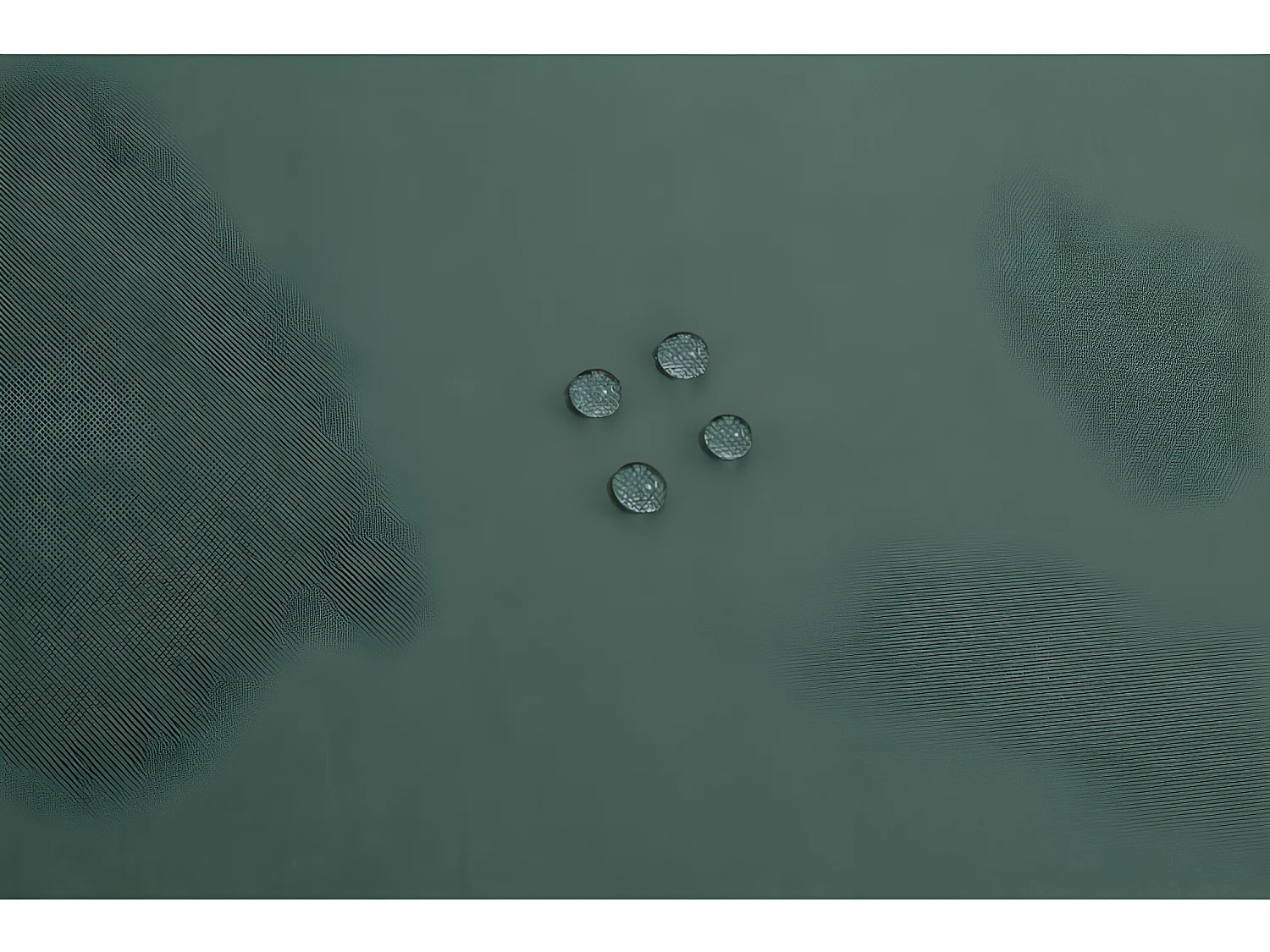 Nappe enduite avec traitement antitache Kaki carrée 180 x 180 cm