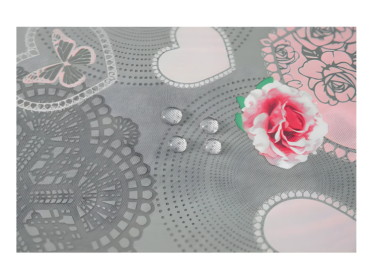 Nappe anti tache rectangulaire "Suzy" 145 x 300 cm (8 à 12 couverts)