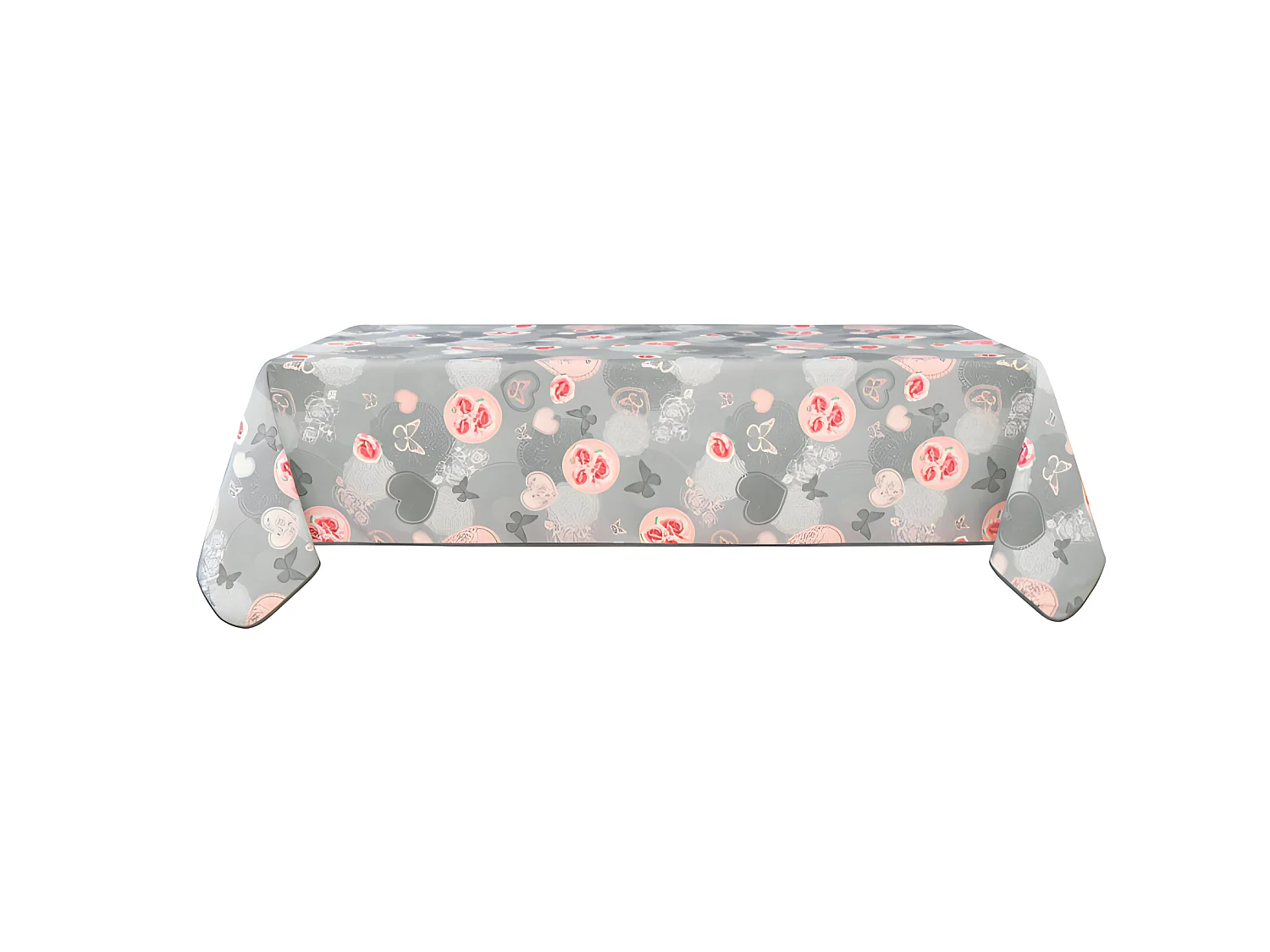 Nappe anti tache rectangulaire "Suzy" 145 x 300 cm (8 à 12 couverts)