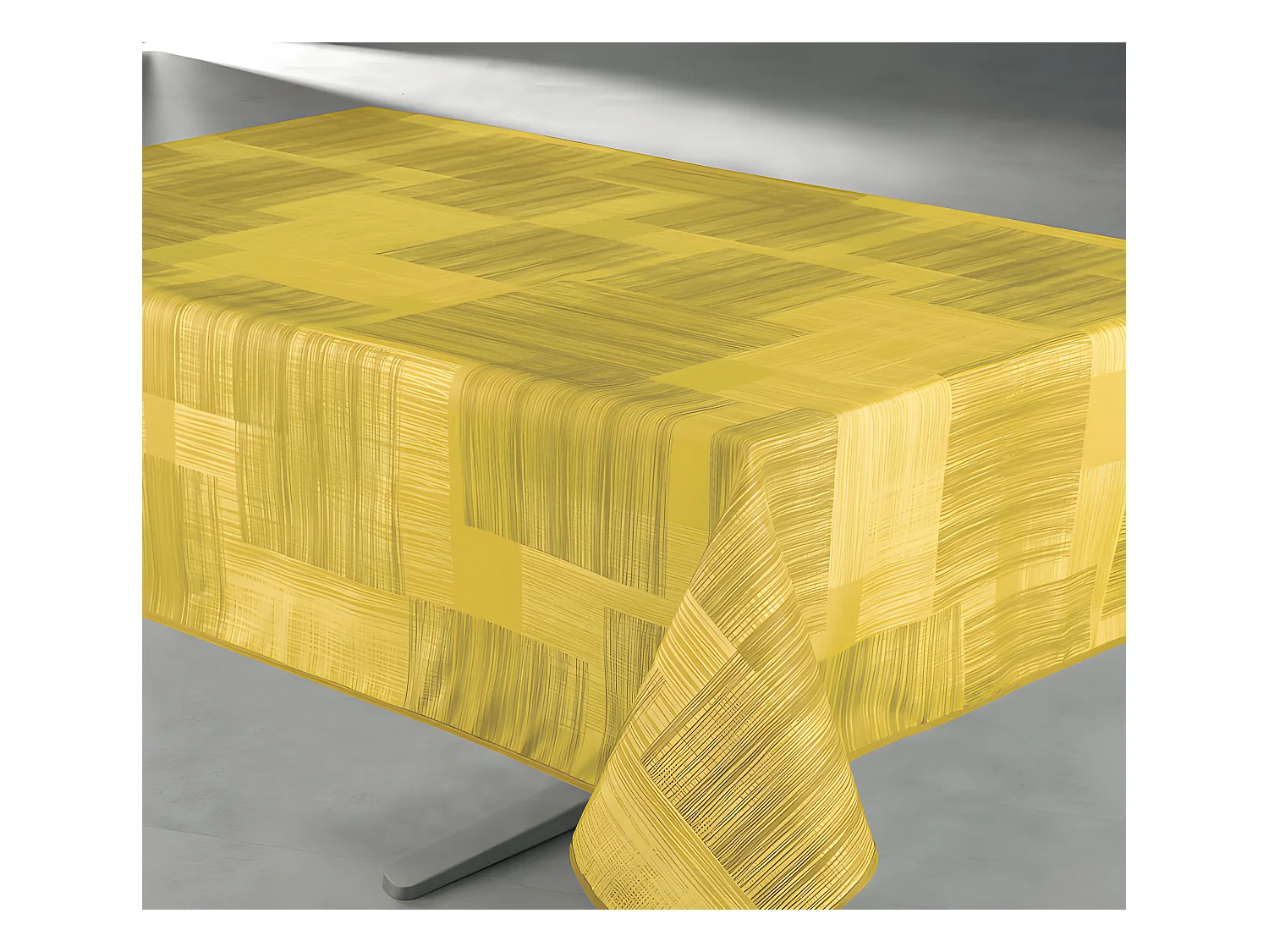 Nappe antitache imprimée Géo rectangulaire 145 x 240 cm