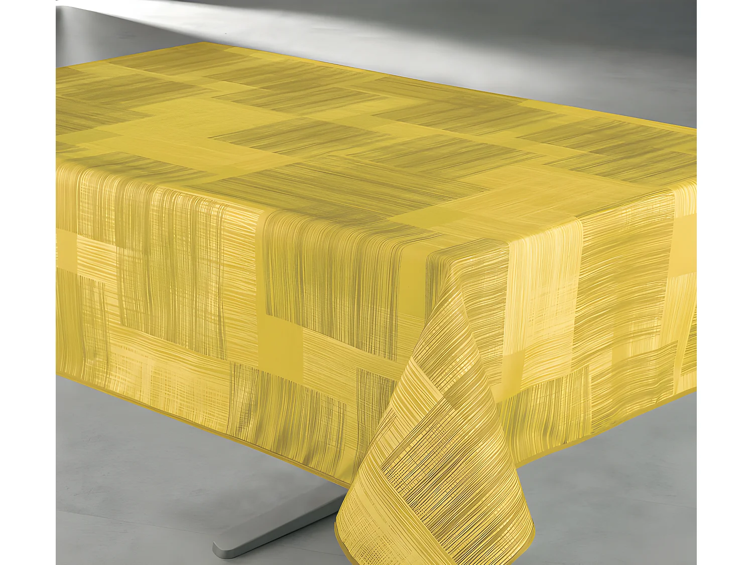 Nappe antitache imprimée Géo rectangulaire 145 x 240 cm