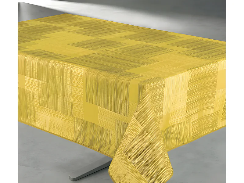 Nappe antitache imprimée Géo rectangulaire 145 x 240 cm