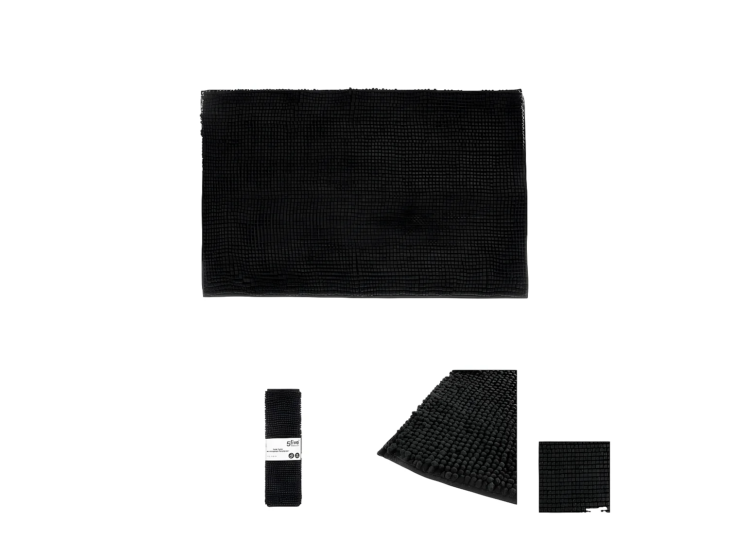 Tapis de bain "Chenille" 50 x 80 cm Atmosphéra