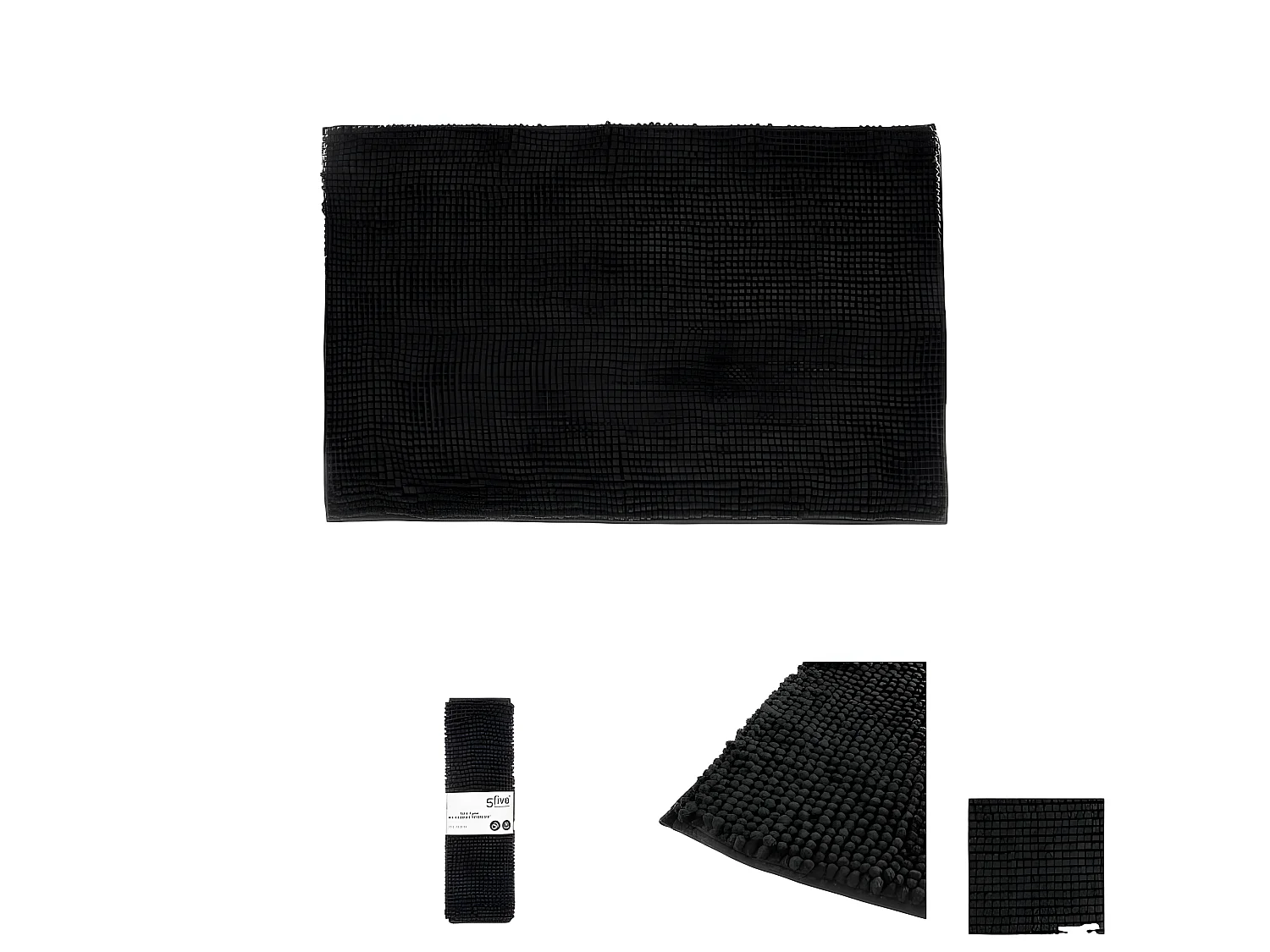 Tapis de bain "Chenille" 50 x 80 cm Atmosphéra