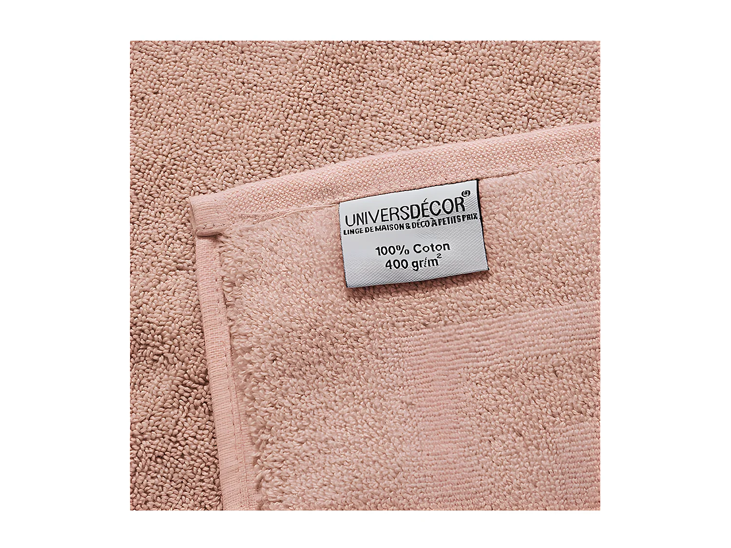 Serviette de toilette éponge "Spa" 50 x 100 cm / 400 gr/m² - Couleur: "Spa" Blush