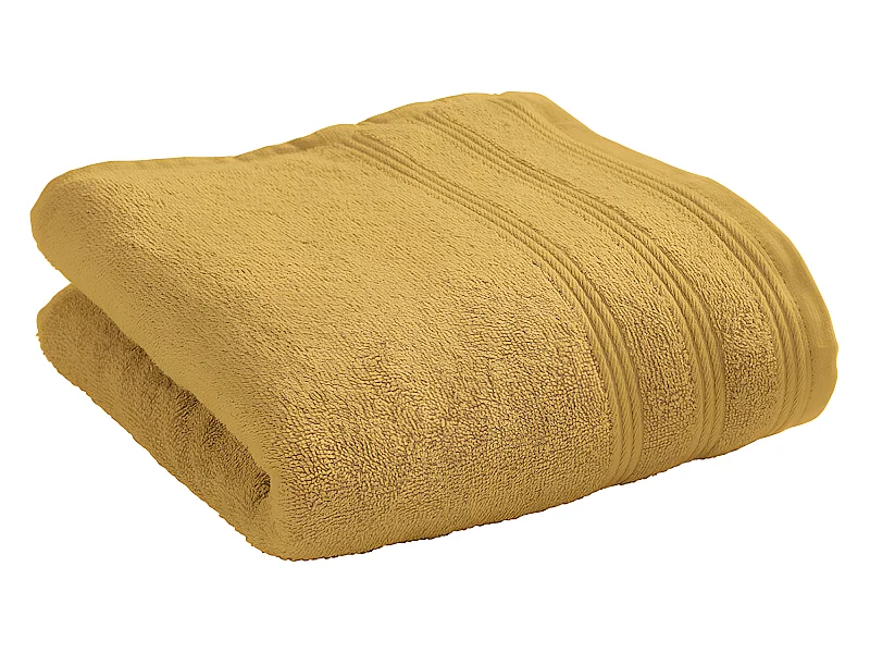Serviette de toilette éponge "Spa" 50 x 100 cm / 400 gr/m² - Couleur: "Spa" Jaune Maîs