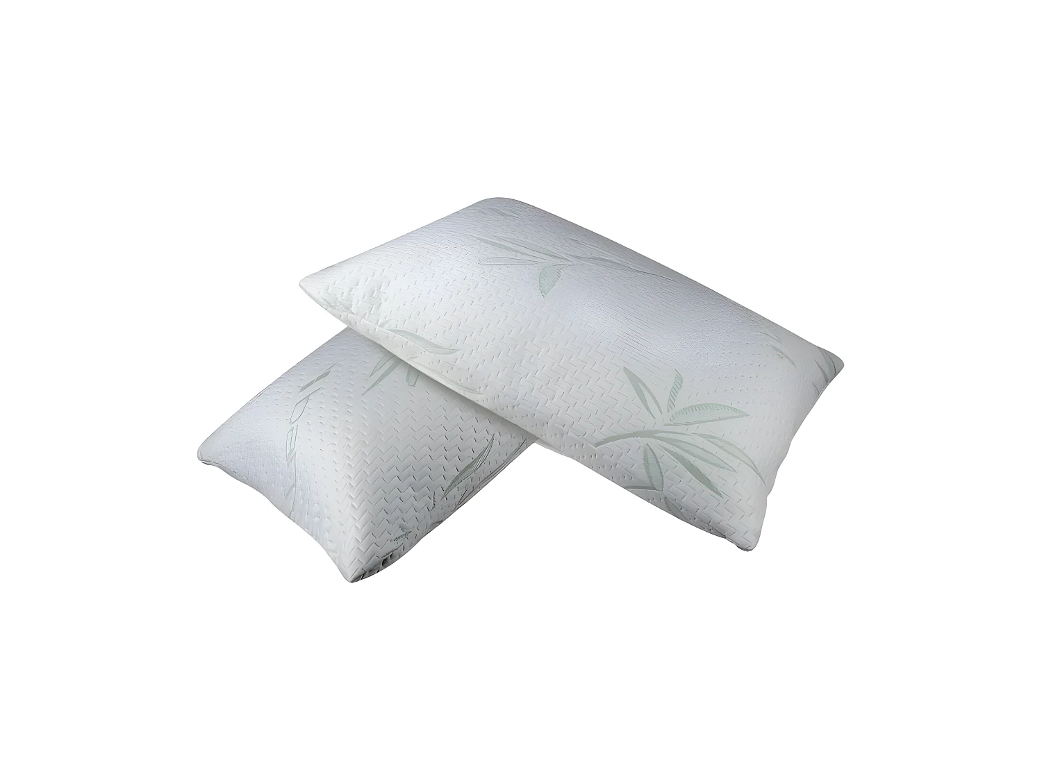 Lot de 2 protège oreiller "Bambou" imperméable 65 x 65 cm