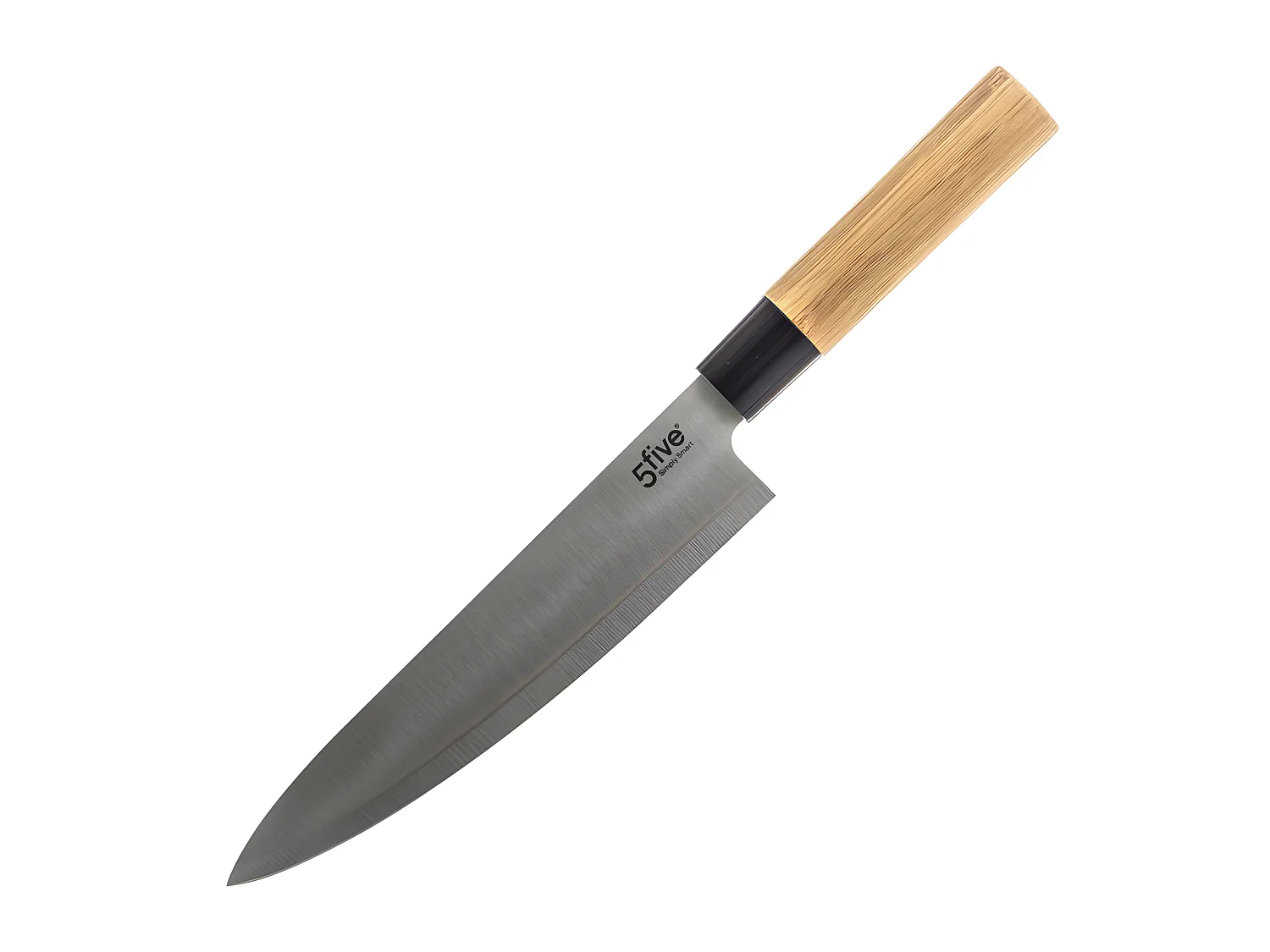 Bloc couteaux 5 pièces Bambou Secret de Gourmet