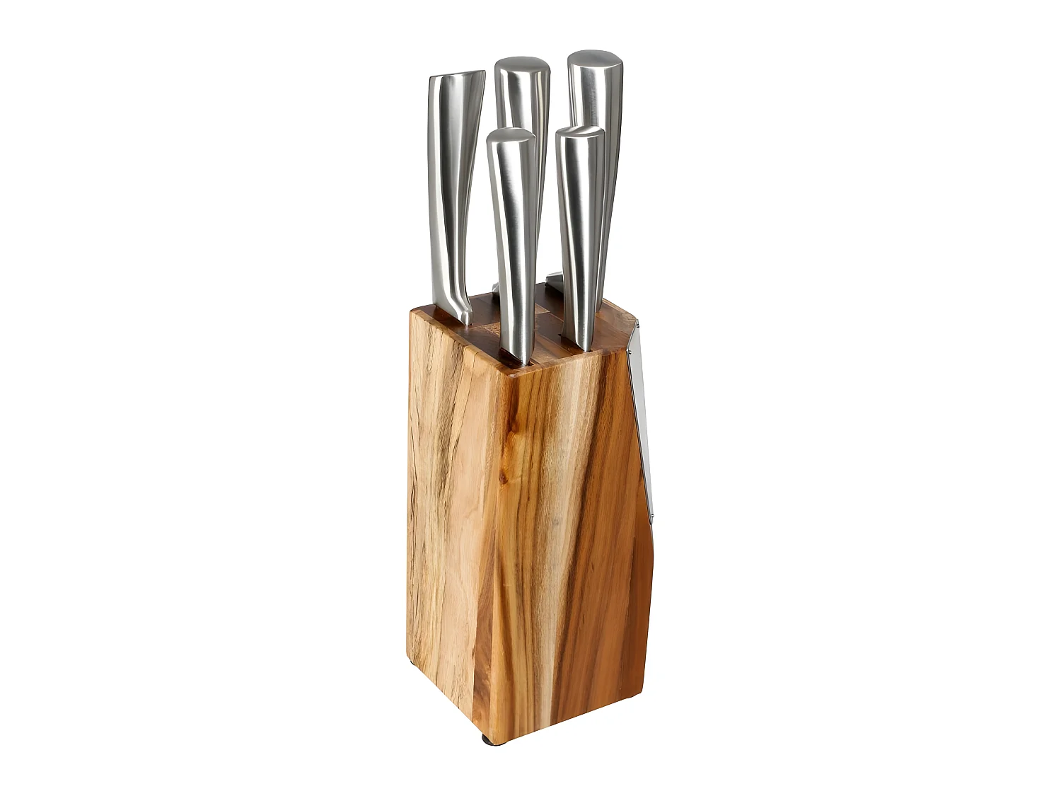 Bloc 5 couteaux Acacia Secret de Gourmet
