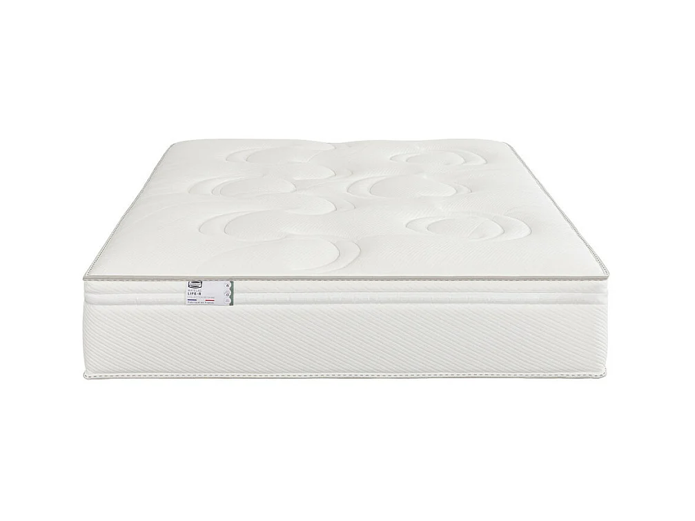 Life-R - Matelas 100% ressorts, épaisseur 29cm, accueil équilibré - 160x200 cm
