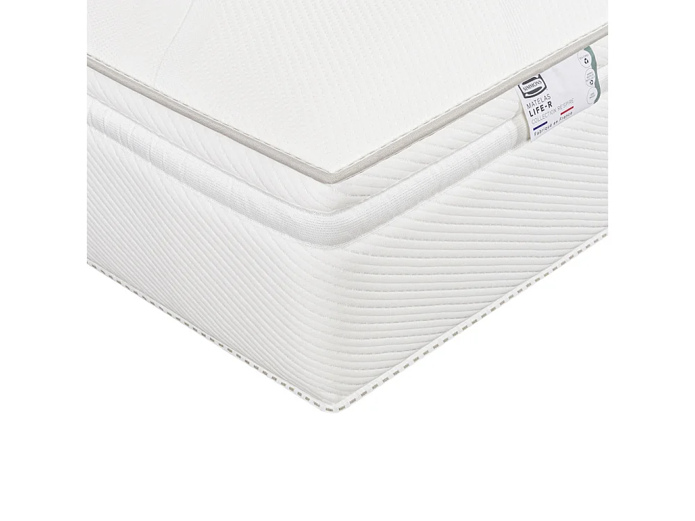Life-R - Matelas 100% ressorts, épaisseur 29cm, accueil équilibré - 160x200 cm