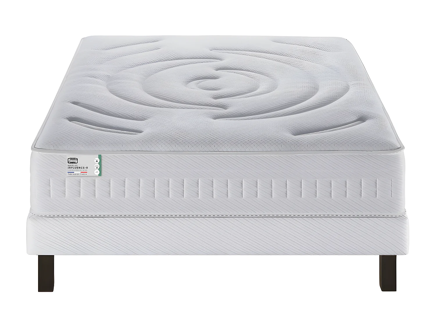 Influence-R - Matelas 100% ressorts et latex, accueil enveloppant - 160x200 cm