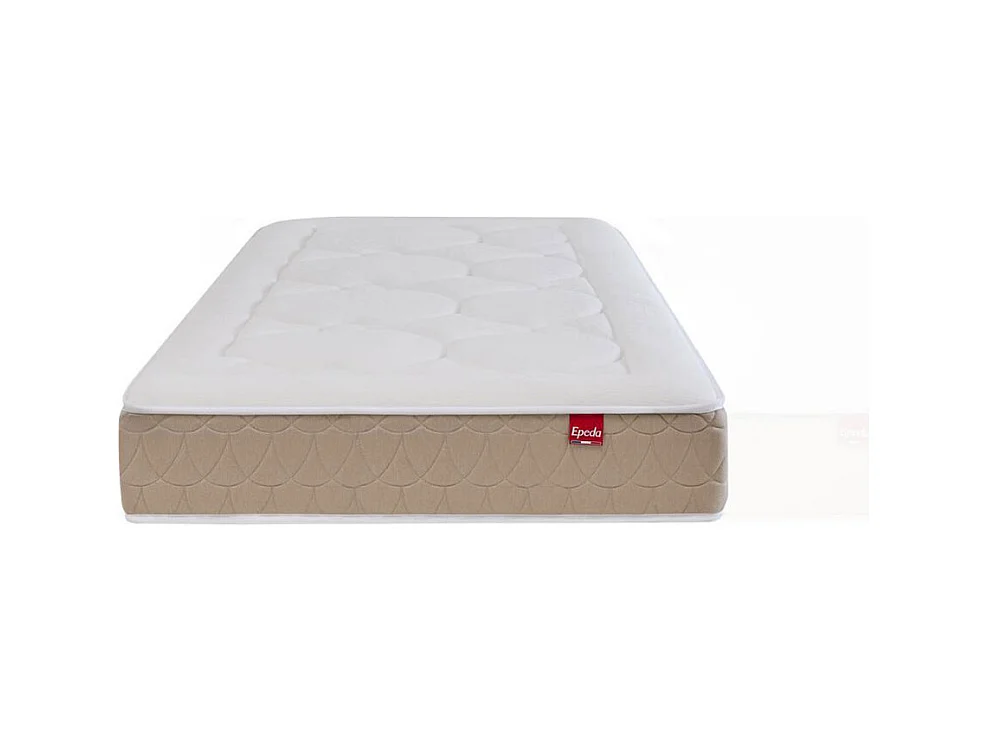 Clémaé 2 - Matelas à ressorts et latex, accueil équilibré - 90x190cm