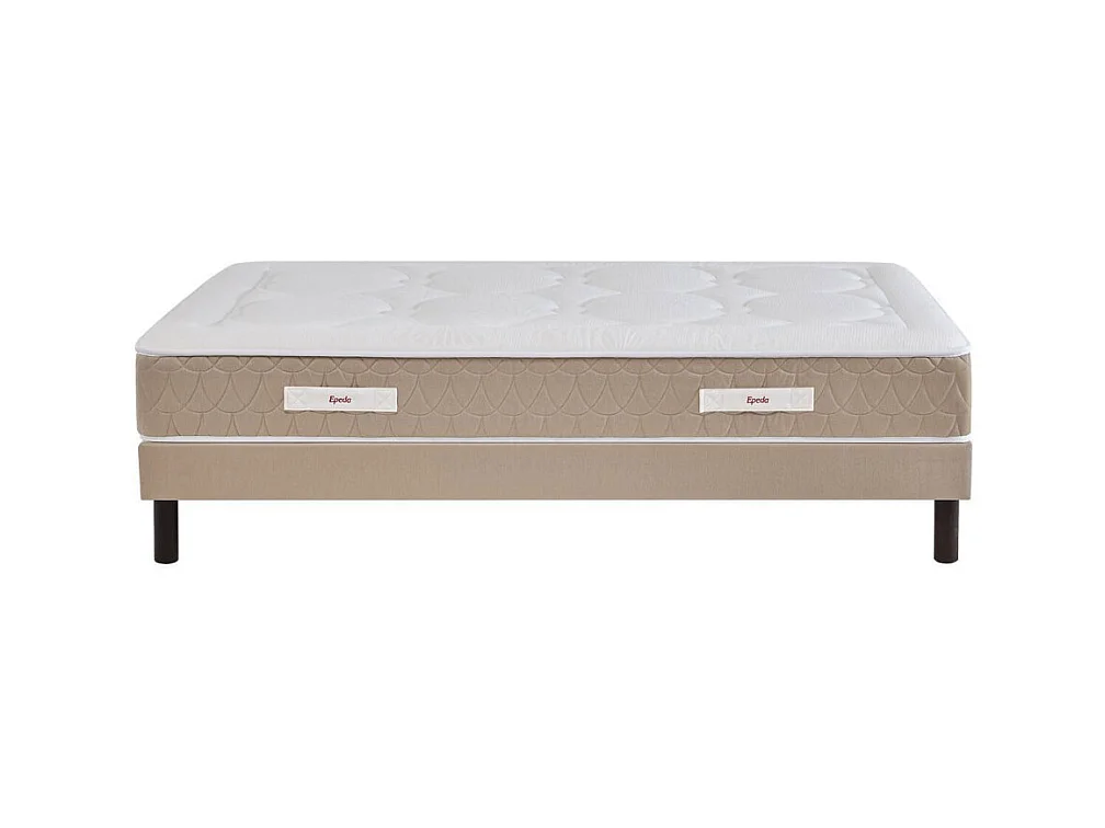 Clémaé 2 - Matelas à ressorts et latex, accueil équilibré - 90x190cm
