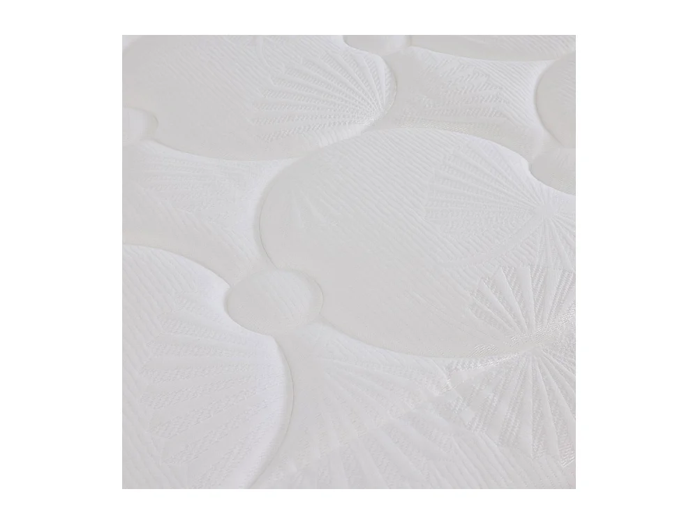 Clémaé 2 - Matelas à ressorts et latex, accueil équilibré - 90x190cm