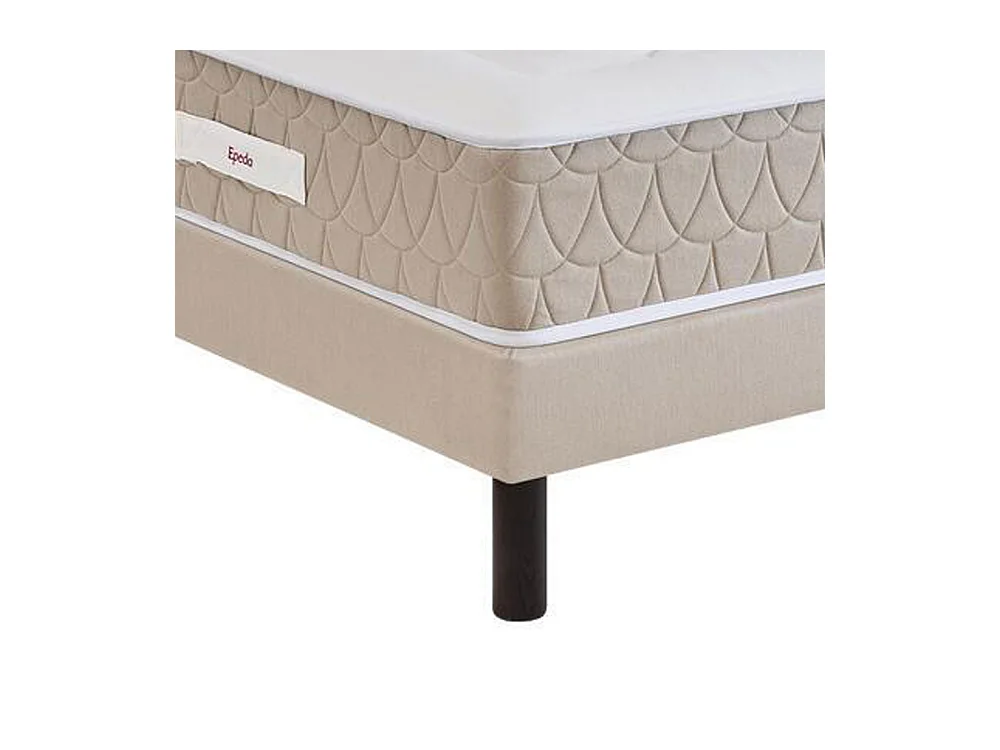 Clémaé 2 - Matelas à ressorts et latex, accueil équilibré - 90x190cm